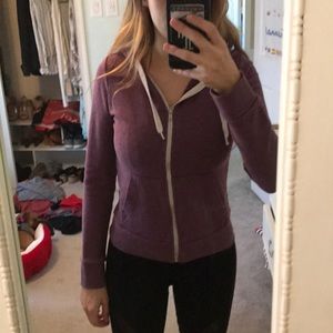 H&M Purple Zip Up